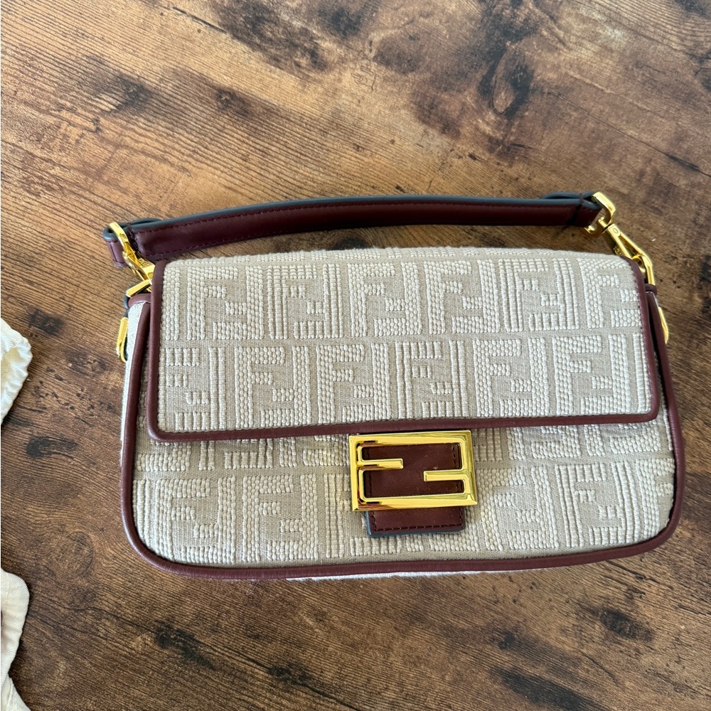 Fendi Beige and Brown Women's Bag